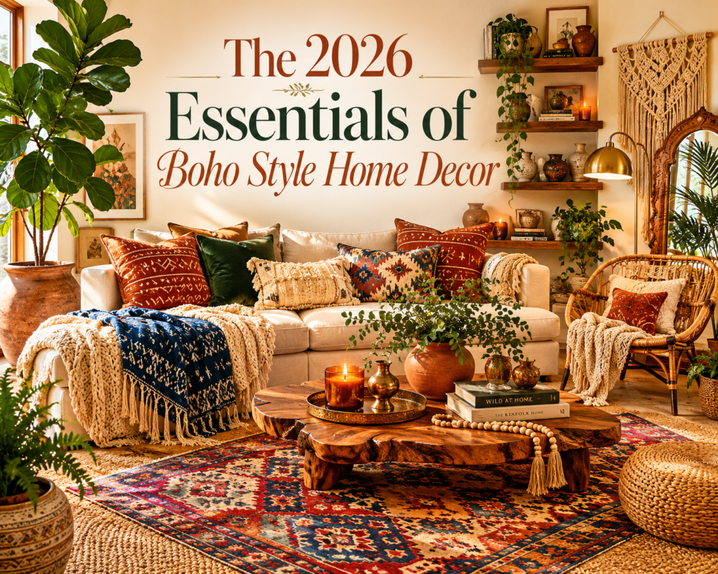 What Is Boho Style Home Decor