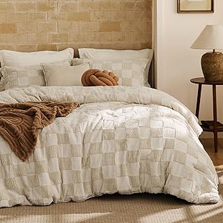 Bedsure Queen Size Comforter Beige
