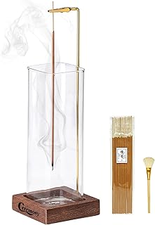 Ceremony Incense Holder Wooden Sticks Glass
