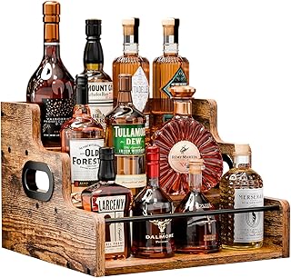 KLM Liquor Bottle Display Shelf