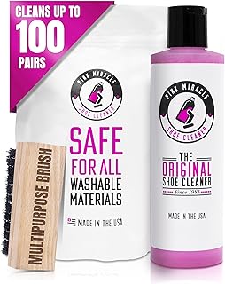 Shoe Cleaner Kit Bottle Brush Fabric