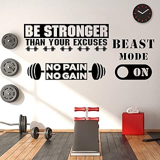 Zonon 3 Gym Wall Decal